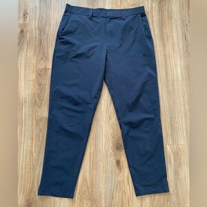 Fabletics Pants Mens L Blue The Only Pant Golf Performance Athleisure 30” Inseam